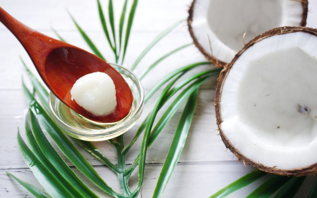 15 Minute Coconut Oil Hair Mask