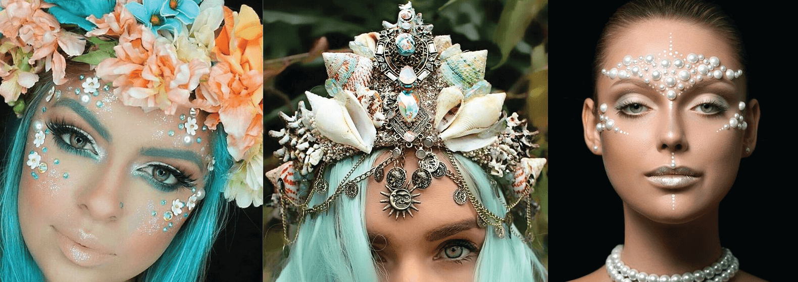 Mermaid Halloween Looks / How to Remove Halloween Makeup with Coconut Oil