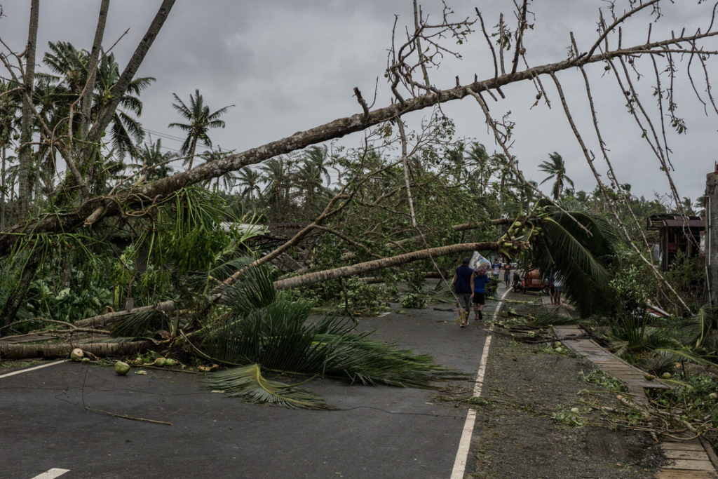 Aftermath of Typhoon Ruby in Tacloban