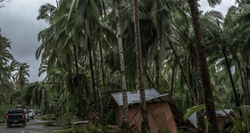 Aftermath of Typhoon Ruby in Tacloban