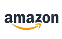 Amazon logo with its iconic smiling coconut arrow.