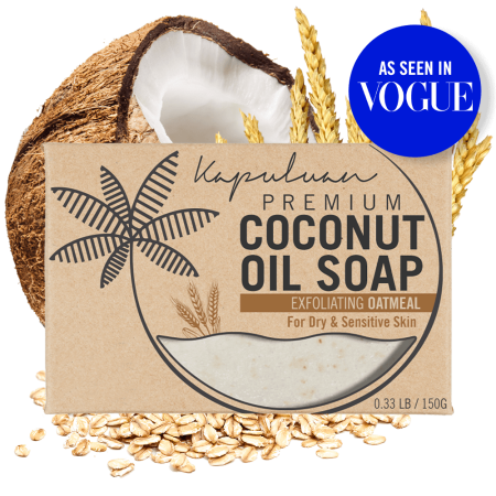 Coconut Oil Soap with Exfoliating Oatmeal