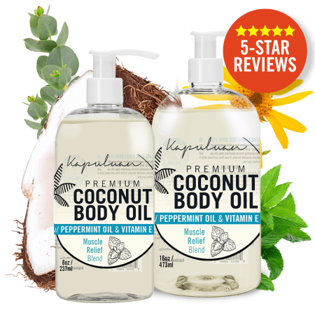 Muscle Relief Coconut Body Oil