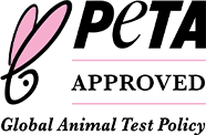 Graphic of a pink rabbit with long ears peeping over a wavy line, suggestive of hiding behind a surface, all against a black background.