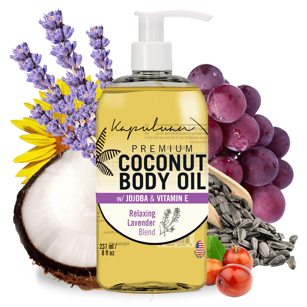 Relaxing Lavender Coconut Body Oil