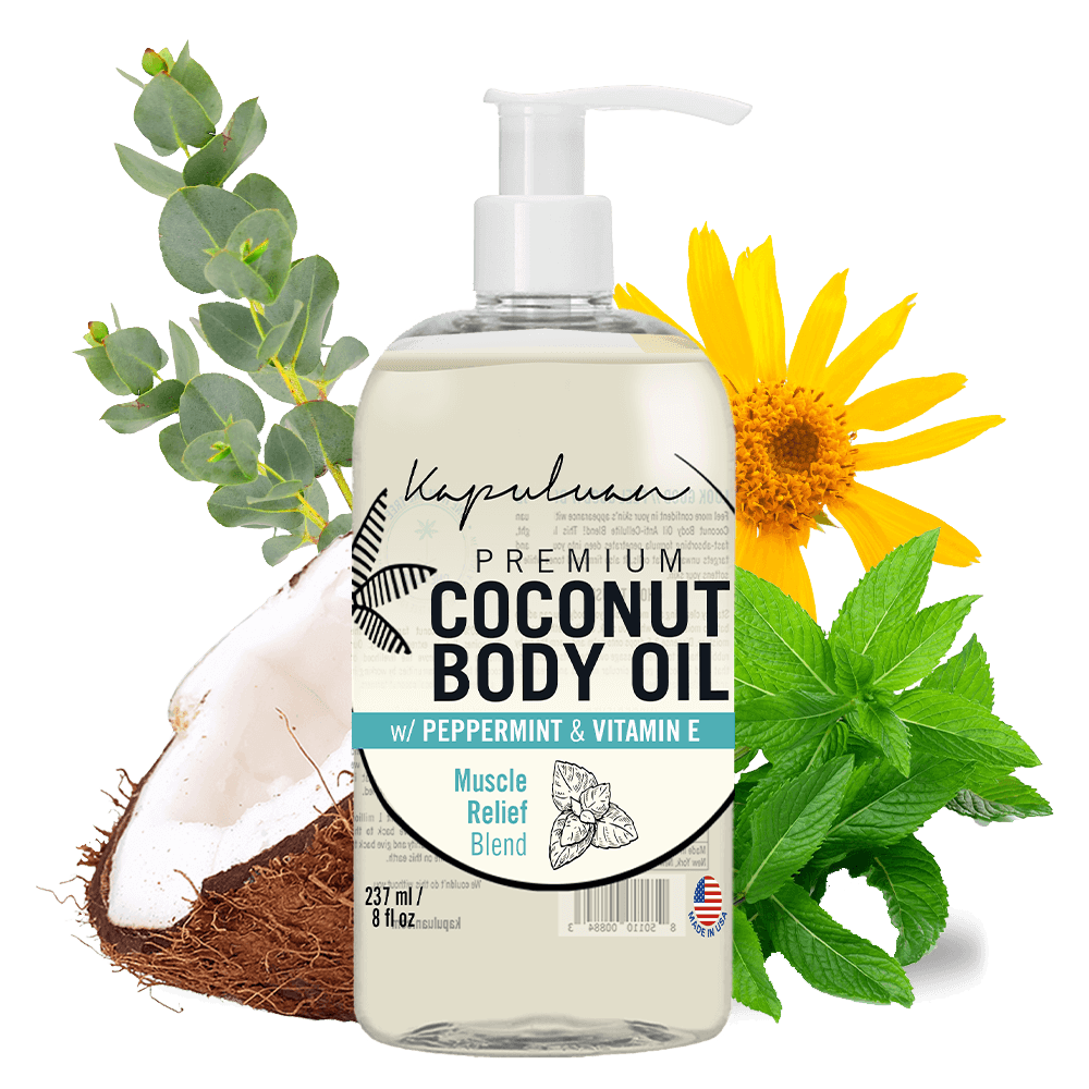 Muscle Relief Coconut Body Oil