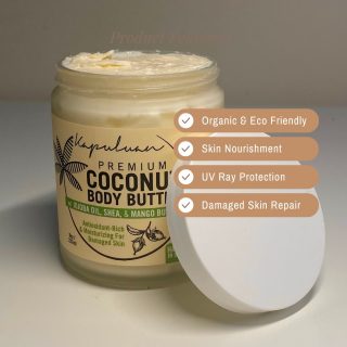 Made with all skin types in mind, our premium Coconut Body Butters soothe your skin to make it soft, hydrated, and radiant!

#glowingskin #beautytips #skincareproducts #greenbeauty #coconutoil