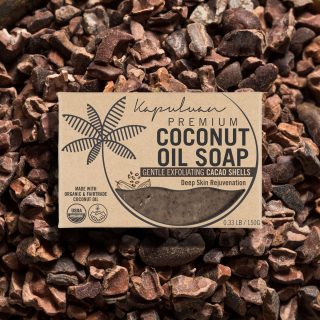 Infused with skin-loving coconut oil and exfoliating cacao shells🍫, this Premium Coconut Oil Soap deeply cleans, softens, and rejuvenates your skin while leaving it radiant and healthy looking.

#cacao #skincare #beauty #kapuluan #coconutoil